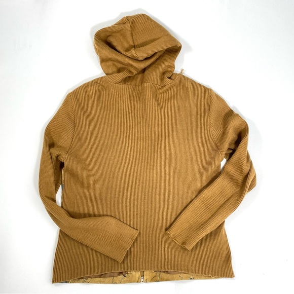 CALLI CALI’s Floral Boho Leather Suede Hoodie Sweater Zip Up Jacket Women’s XL - Picture 5 of 15